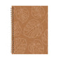 Rust Leafy Spiral Journal