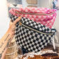 Checkered Bum Bags (Pink + Black)