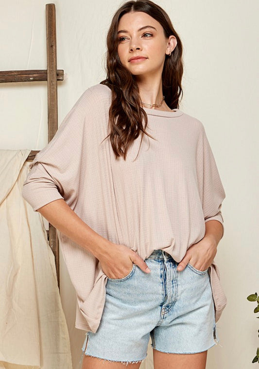 Basic Oversized Top (2 colors)
